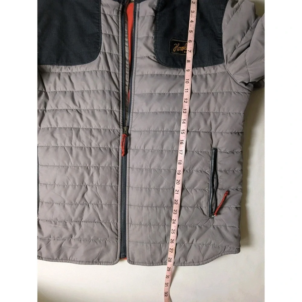 HOWLER BROTHERS MERLIN Puffer Company Embrod Jacket XL Grey Primaloft Insulated